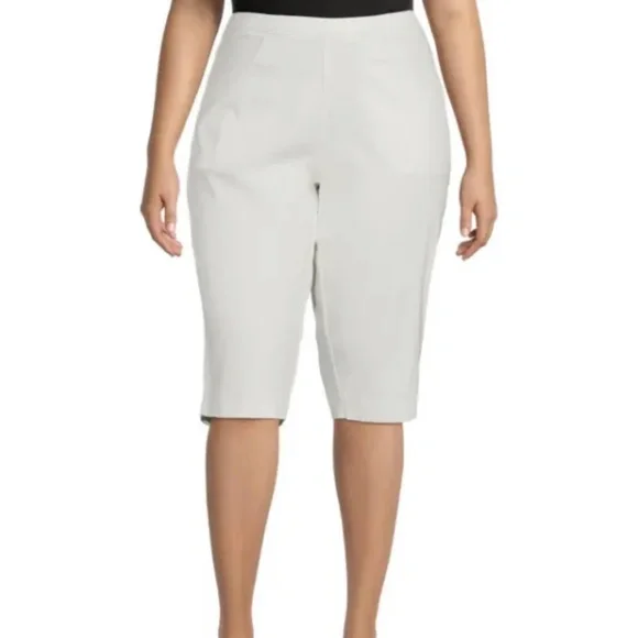 Elastic Waist Just My Size Cotton Capris JMS Just My Size By Hanes